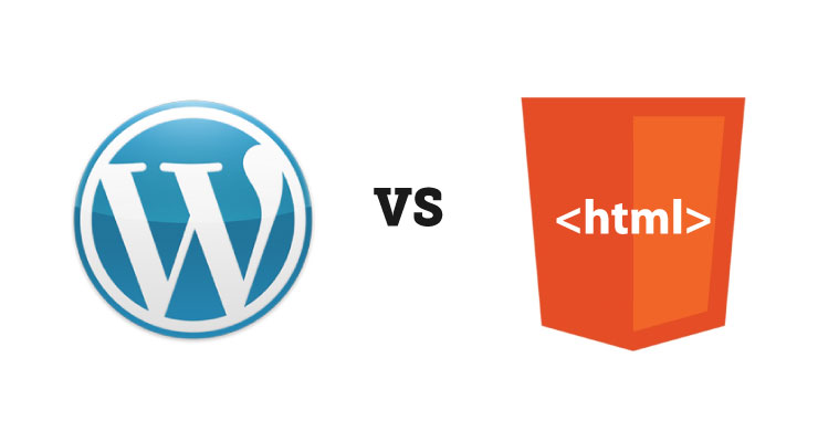 WordPress vs HTML Statis